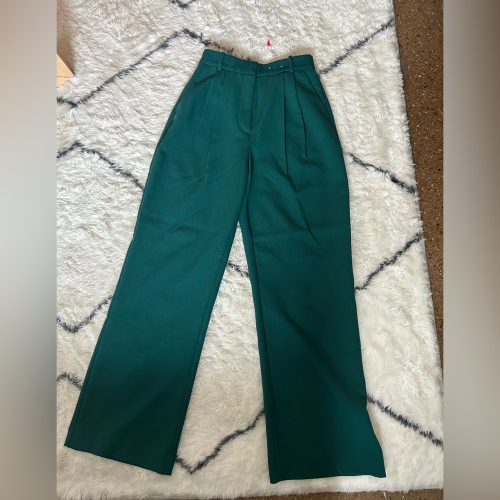 Abercrombie & Fitch Green Trousers